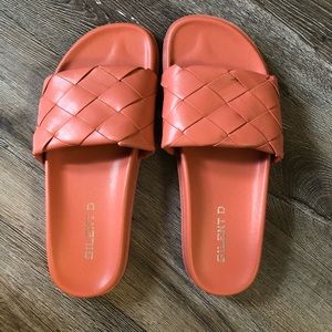 Coral Slides Silent D from Anthropologie